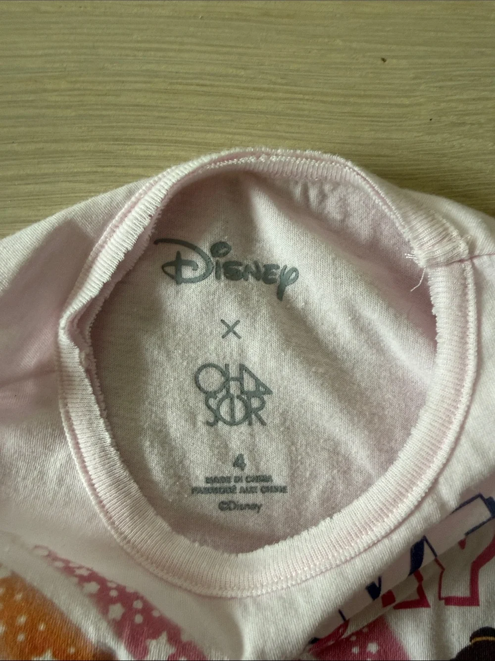 Disney x Chaser Girls' Pink Princess Tank Top